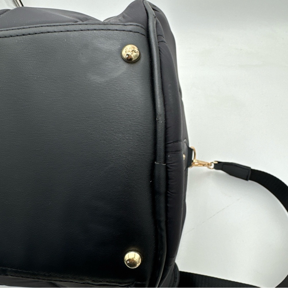 Max Studio Black Men's Duffel Bag - Picture 8 of 12